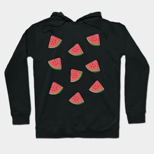 watermelon slices pattern Hoodie